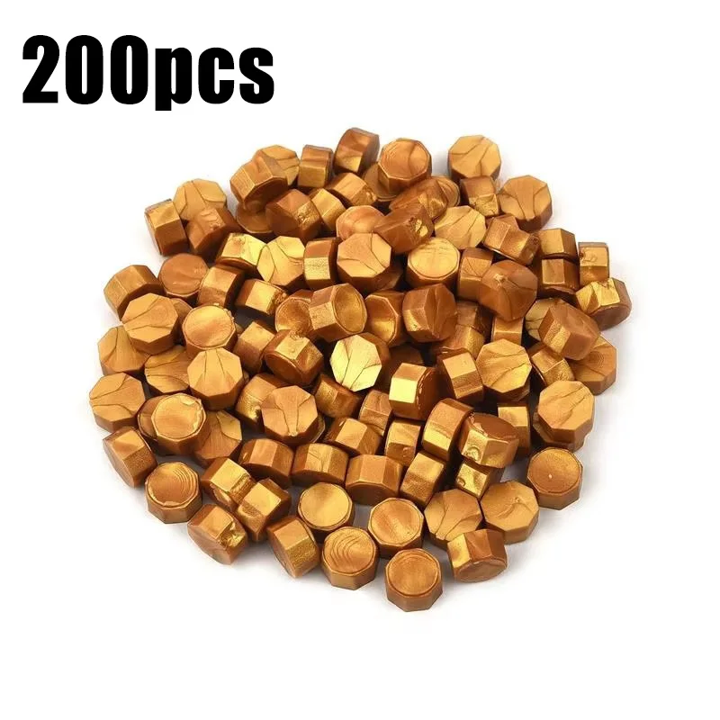 Sealing Wax Beads, Bag of 100 or 200 (Choose 1 Color)