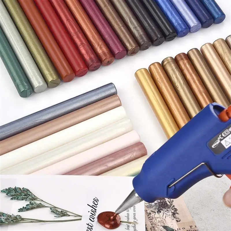 Glue Gun Sealing Wax Sticks, Pack of 10 (Choose 1 Color) - Image 2