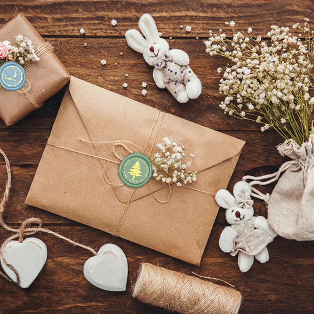 Christmas Wax Seal Stamp Head Only: Choose 1 Design - Image 4