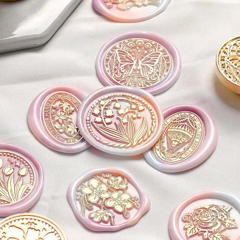 Wax Seal Stamp Set: 9 Heads + 1 Wooden Handle - Image 4